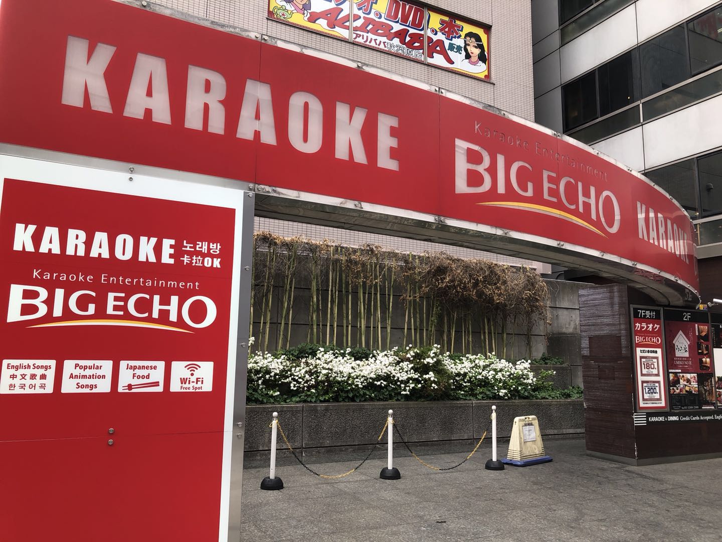 カラオケ Big Echo ビッグエコー 秋葉原昭和通り口駅前店 千代田より